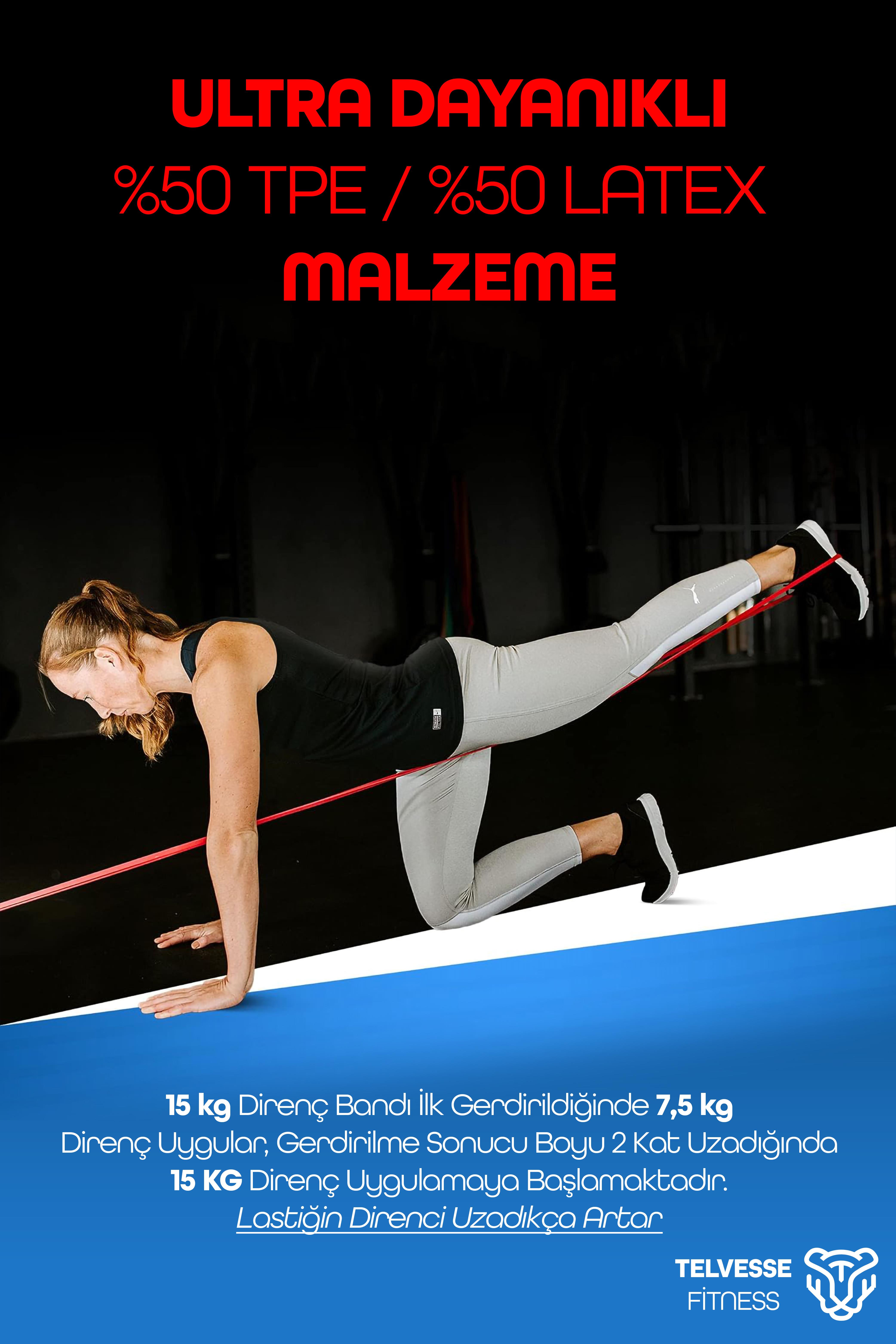 15KG Barfiks Lastiği Gym Resistance Band Antrenman Kas Geliştirme Bandı Kırmızı (Orta Sert) 15KG Barfiks Lastiği Gym Resistance Band Antrenman Kas Geliştirme Bandı Kırmızı (Orta Sert)