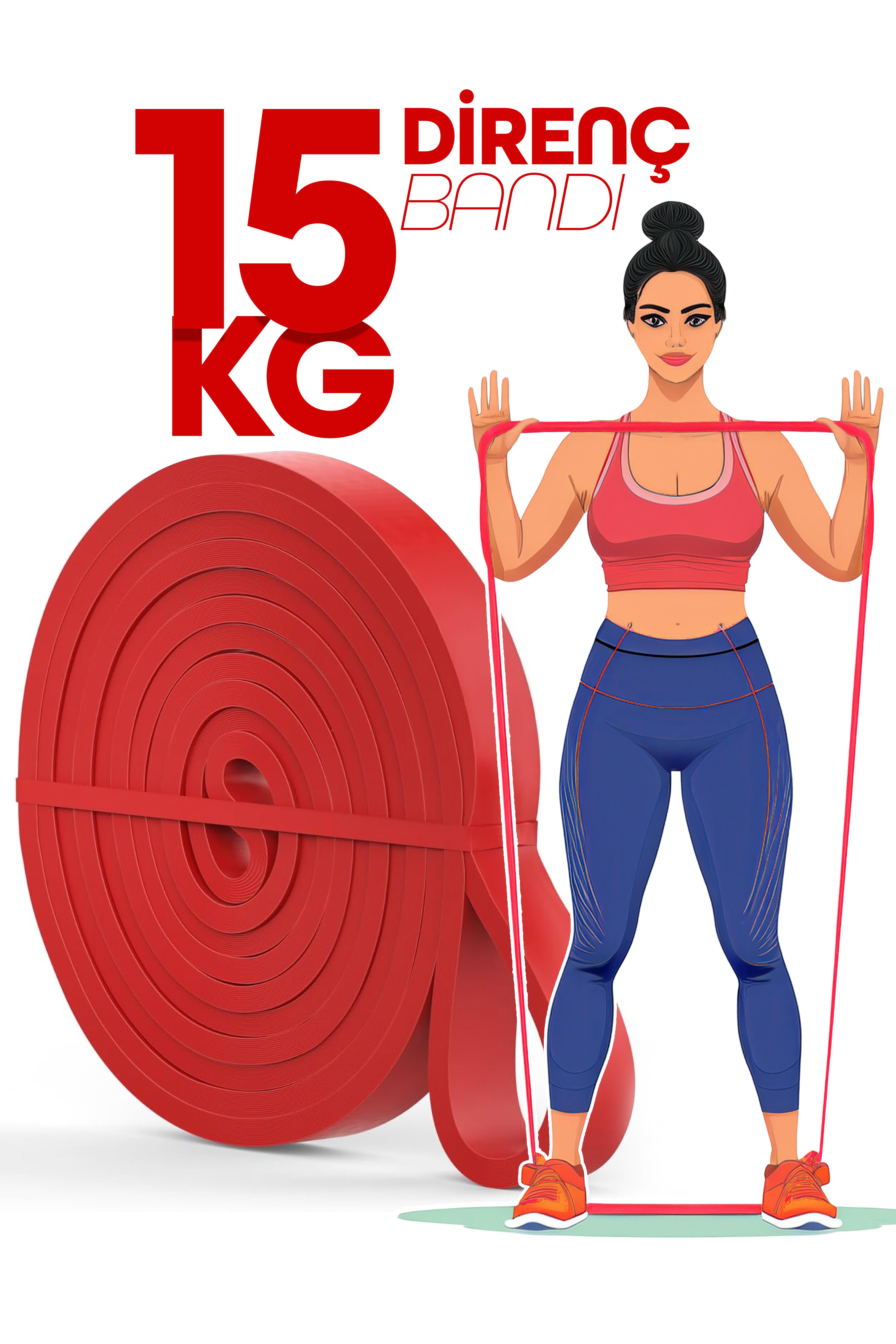 15KG Barfiks Lastiği Gym Resistance Band Antrenman Kas Geliştirme Bandı Kırmızı (Orta Sert) 15KG Barfiks Lastiği Gym Resistance Band Antrenman Kas Geliştirme Bandı Kırmızı (Orta Sert)