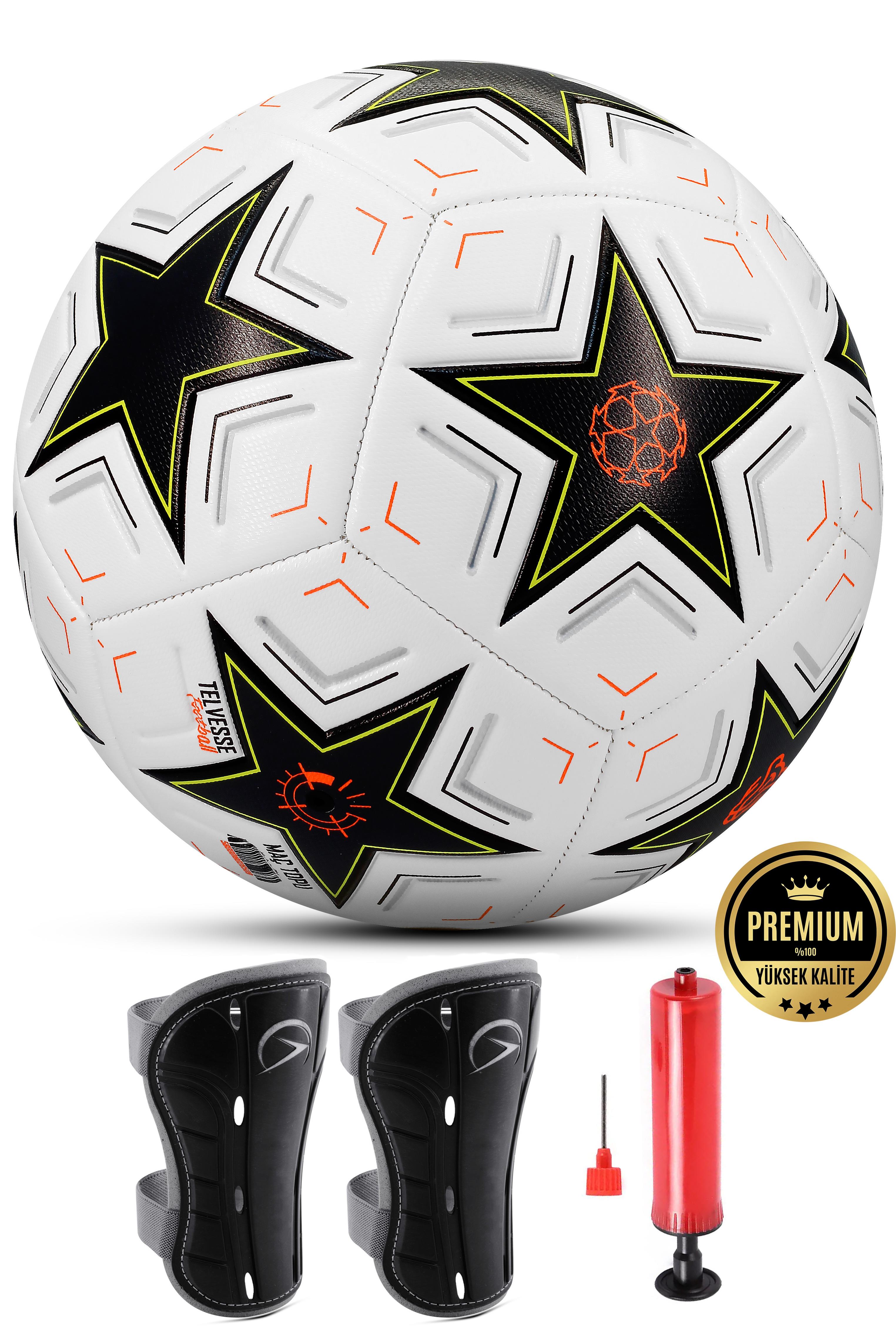 3lü Set Futbol Topu Tekmelik Şampiyonlar Ligi Pompalı Sert Zemin Halı Saha Futbol Topu No:5 3lü Set Futbol Topu Tekmelik Şampiyonlar Ligi Pompalı Sert Zemin Halı Saha Futbol Topu No:5