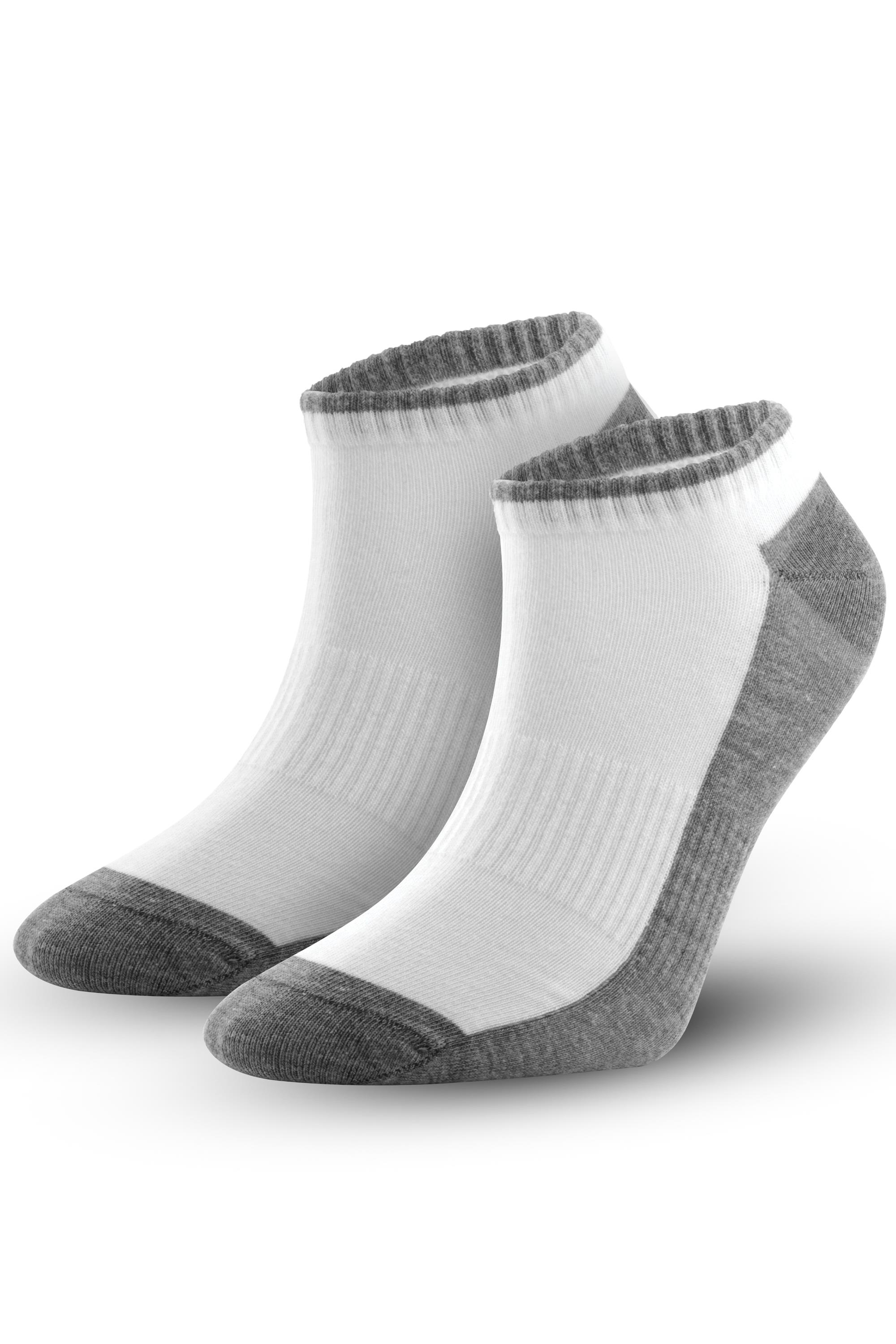 6 Çift Marcher Dikişsiz Patik Çorap Spor Kısa Çift Renkli Kısa Konç Spor Çorabı GRİ-BEYAZ 40-44 6 Çift Marcher Dikişsiz Patik Çorap Spor Kısa Çift Renkli Kısa Konç Spor Çorabı GRİ-BEYAZ 40-44