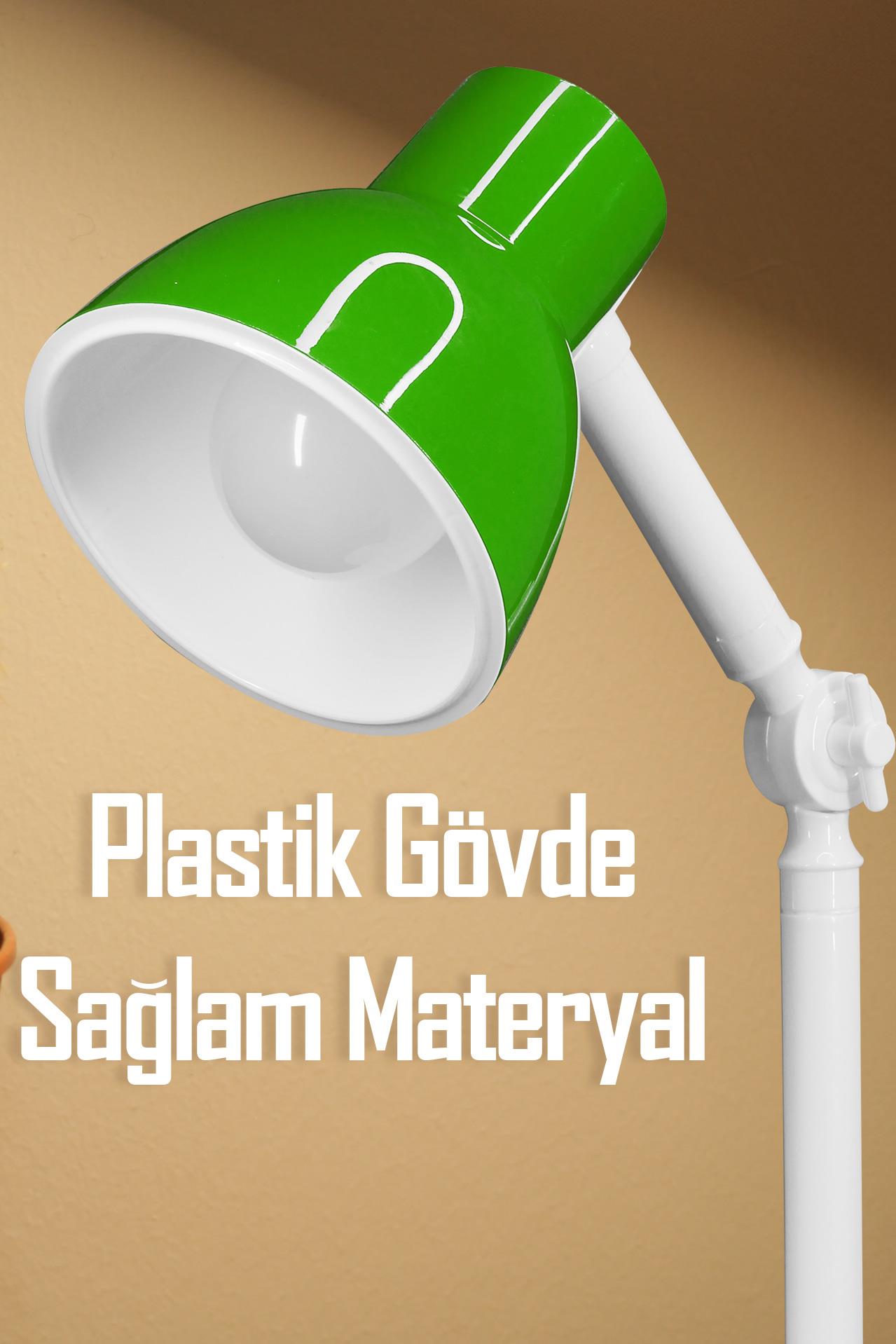 Akrobat Masa Lambası Retro Model Kablolu Elektrikli Ders Çalışma Lamba Kitap Okuma Işığı Yeşil KML Akrobat Masa Lambası Retro Model Kablolu Elektrikli Ders Çalışma Lamba Kitap Okuma Işığı Yeşil KML