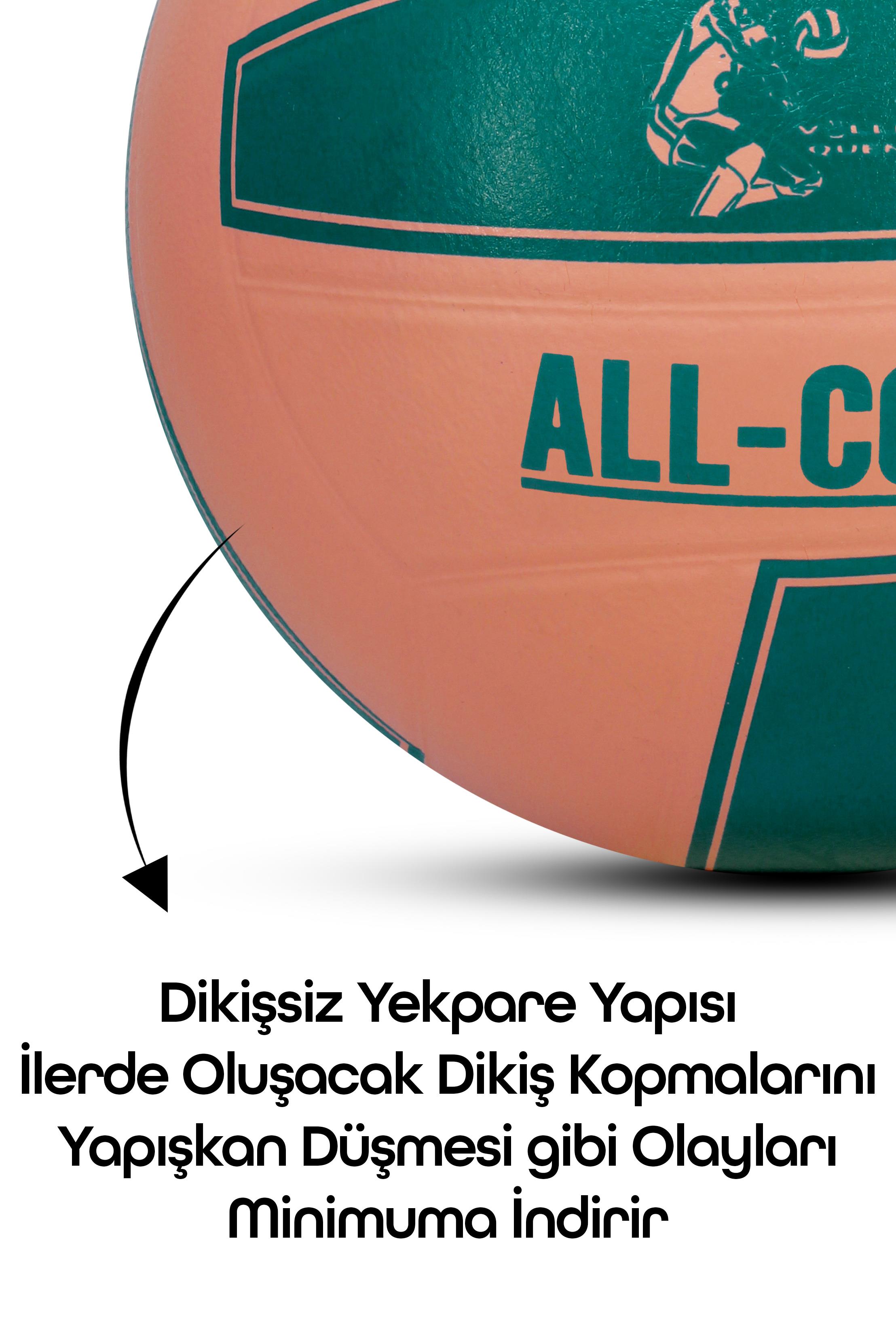 All Court Voleybol Topu Pompa Dahil Set Kauçuk Dikişsiz Yekpare Üretim İç Dış Mekan NO:5 Pembe All Court Voleybol Topu Pompa Dahil Set Kauçuk Dikişsiz Yekpare Üretim İç Dış Mekan NO:5 Pembe