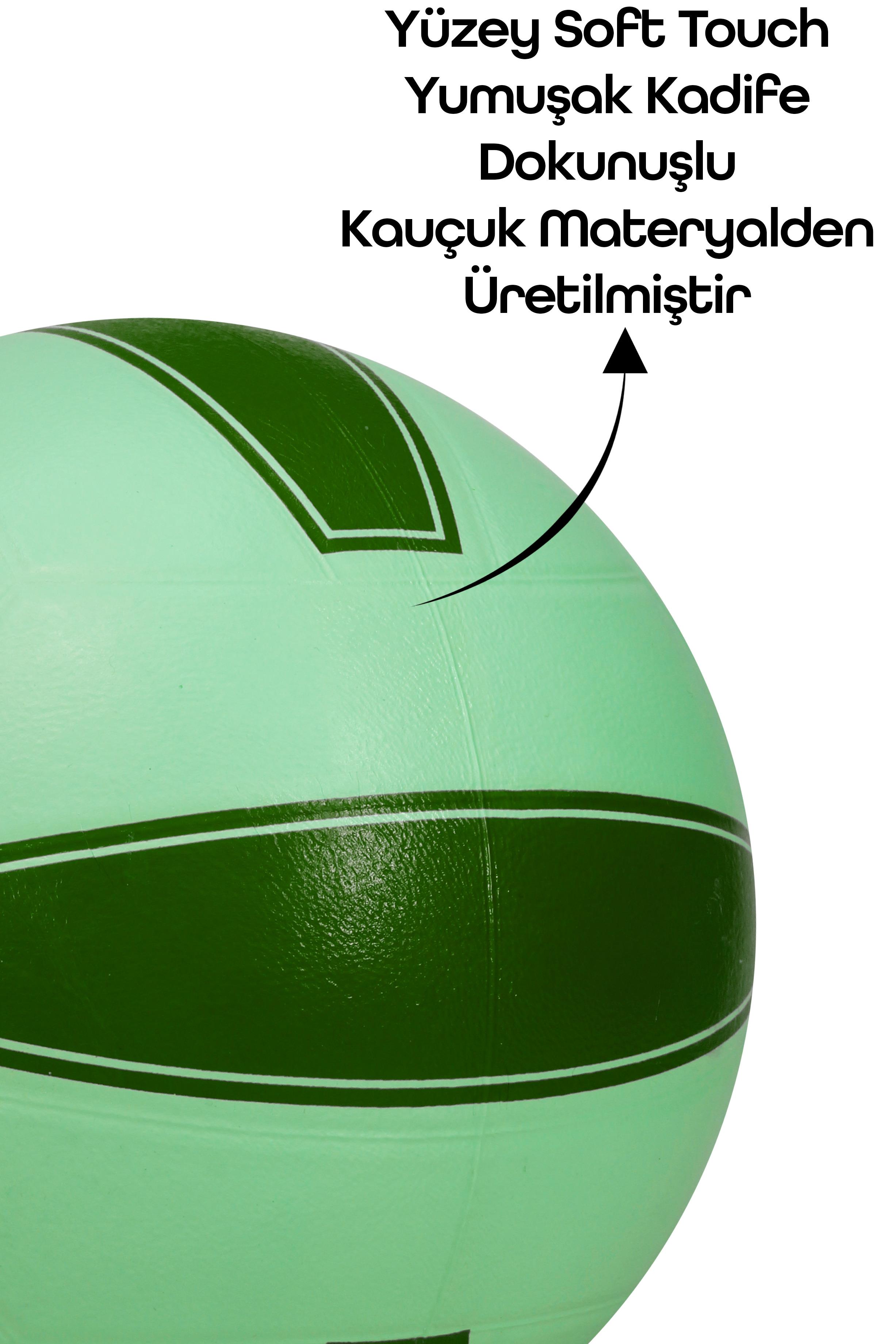All Court Voleybol Topu Pompa Dahil Set Kauçuk Dikişsiz Yekpare Üretim İç Dış Mekan NO:5 Yeşil All Court Voleybol Topu Pompa Dahil Set Kauçuk Dikişsiz Yekpare Üretim İç Dış Mekan NO:5 Yeşil