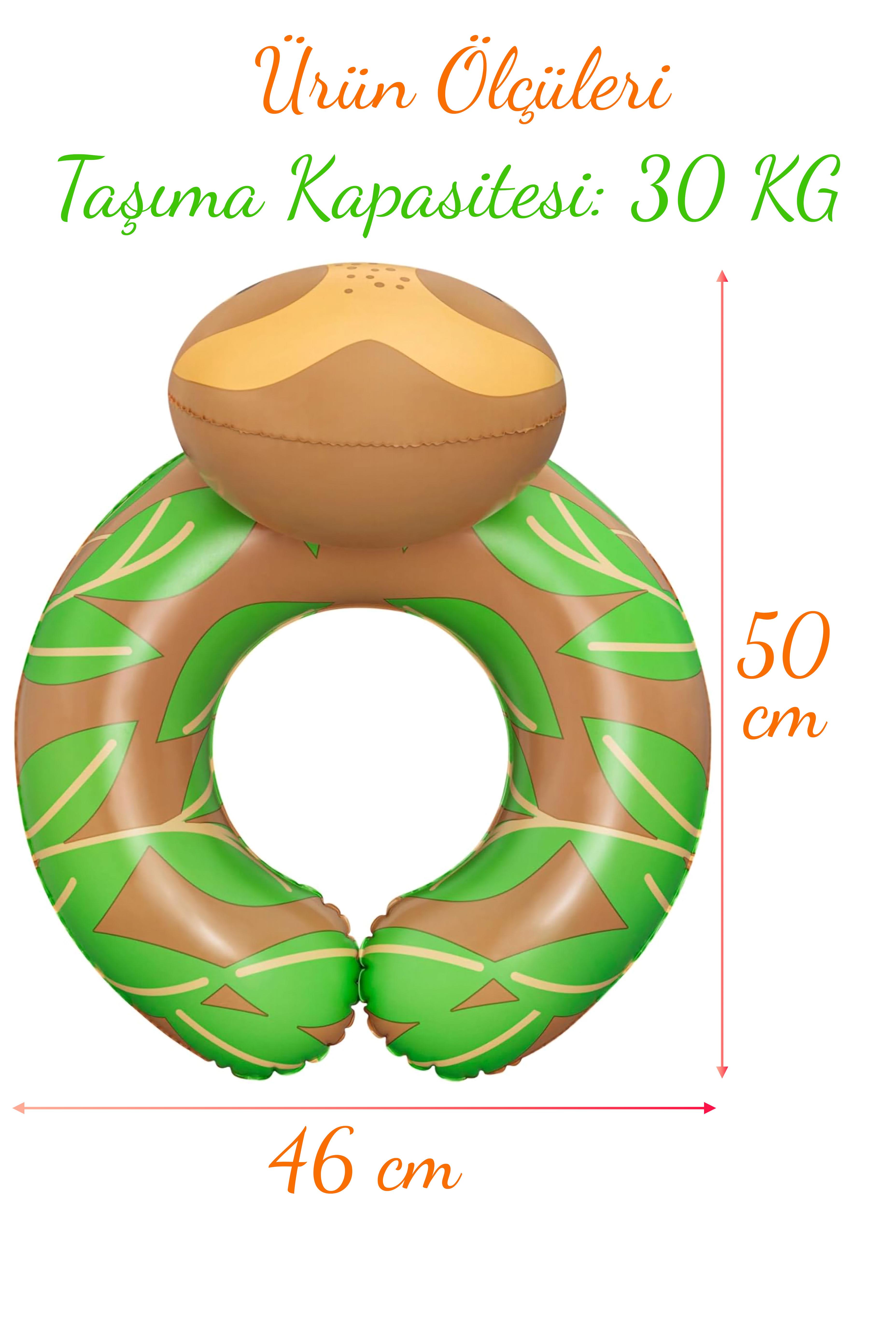 Hayvan Başlı 3-6 Yaş 30 kg Simit Yüzme Simidi Havuz Deniz Şişme Yüzücü Simidi 50 cm Hayvan Başlı 3-6 Yaş 30 kg Simit Yüzme Simidi Havuz Deniz Şişme Yüzücü Simidi 50 cm
