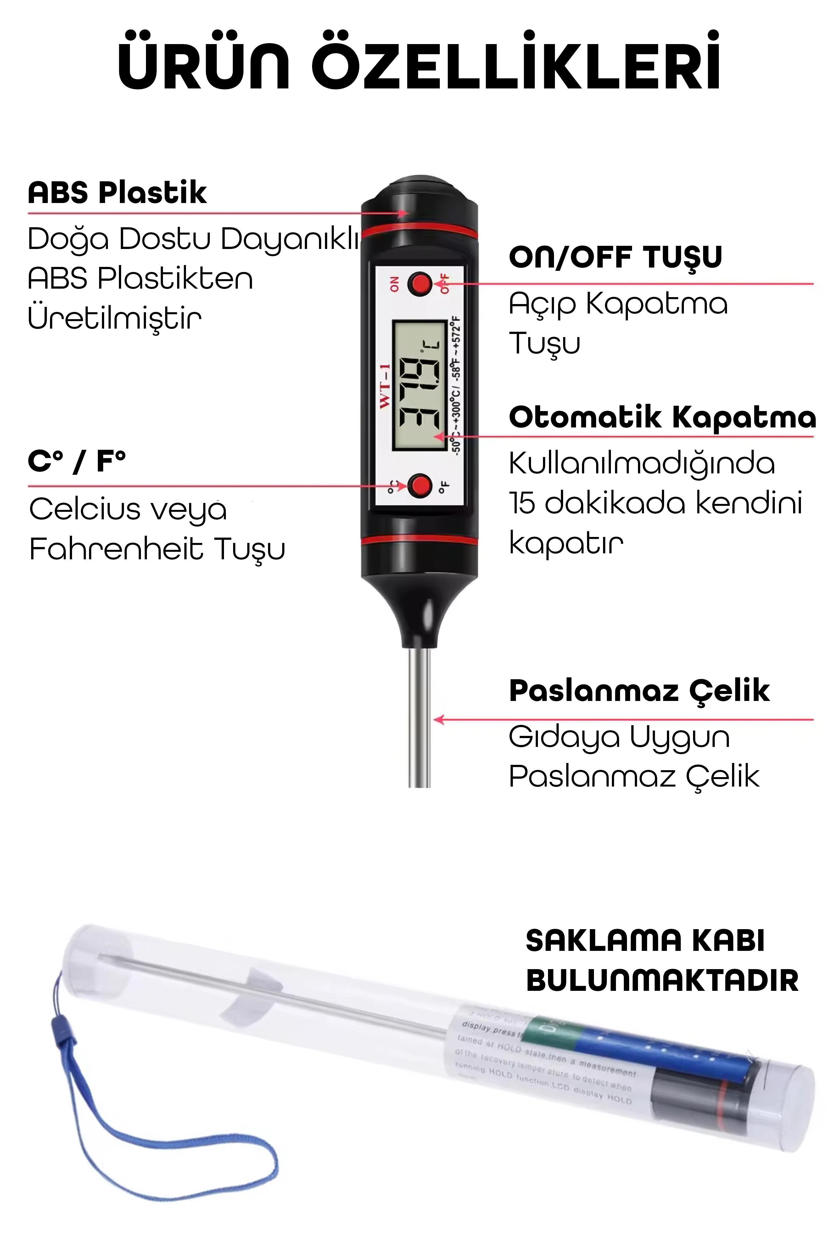Dijital Gıda Termometresi Sıvı Gıda Et Su Süt Yiyecek Sıcaklık Ölçer Mutfak Için Gıda Termometre 027 Dijital Gıda Termometresi Sıvı Gıda Et Su Süt Yiyecek Sıcaklık Ölçer Mutfak Için Gıda Termometre 027