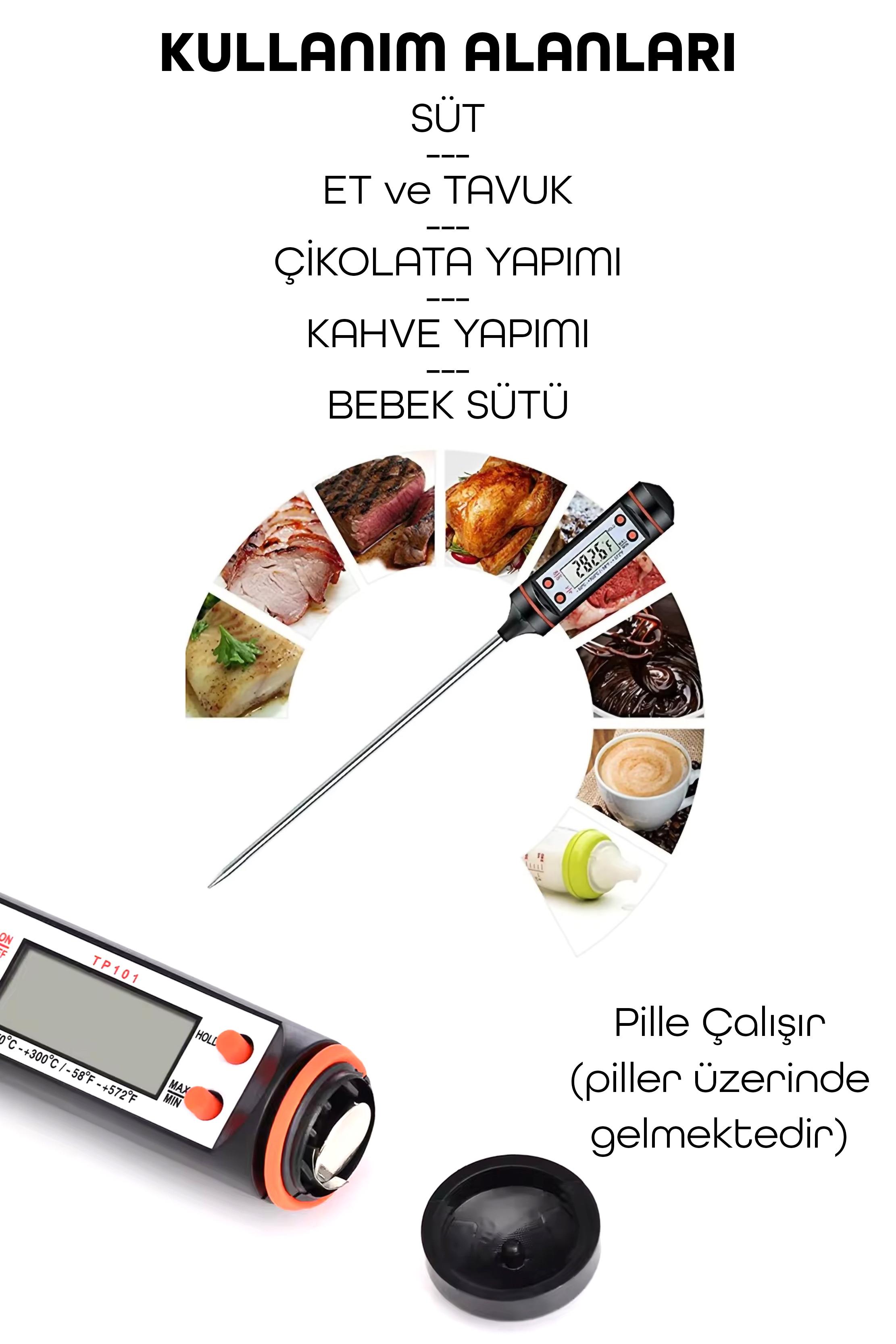 Dijital Gıda Termometresi Sıvı Gıda Et Su Süt Yiyecek Sıcaklık Ölçer Mutfak Için Gıda Termometre 027 Dijital Gıda Termometresi Sıvı Gıda Et Su Süt Yiyecek Sıcaklık Ölçer Mutfak Için Gıda Termometre 027