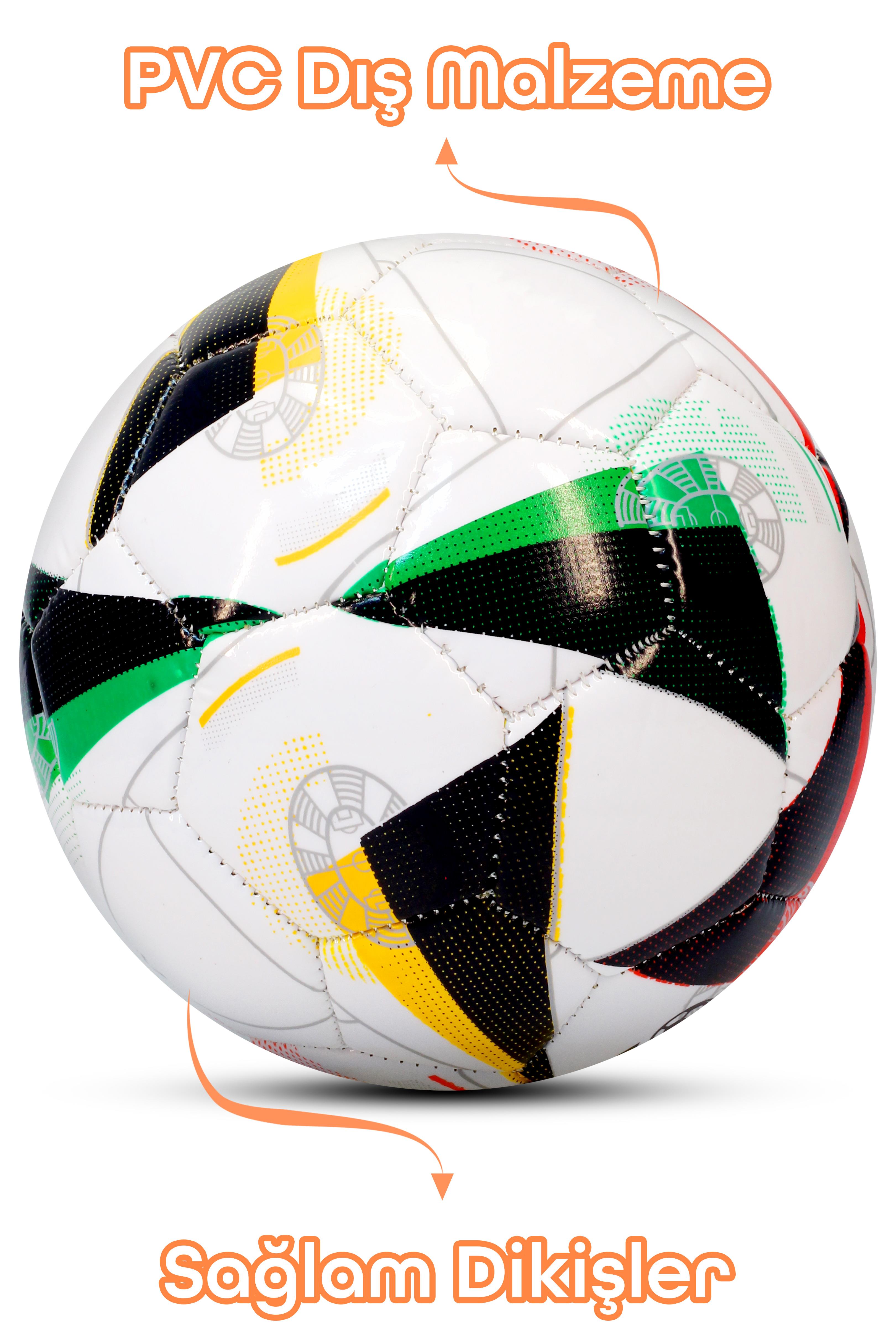 Hentbol Topu Renkli Euro Parlak Katmanlı Çocuk Mini Futbol Topu No:1 İç Mekan Minik Top F88 Hentbol Topu Renkli Euro Parlak Katmanlı Çocuk Mini Futbol Topu No:1 İç Mekan Minik Top F88