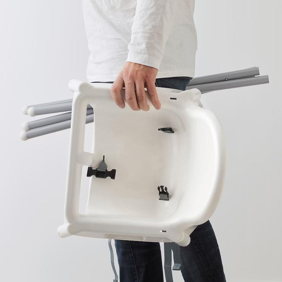 Ikea ANTILOP Mama Sandalyesi Tepsili Beyaz 90 Cm Ikea ANTILOP Mama Sandalyesi Tepsili Beyaz 90 Cm