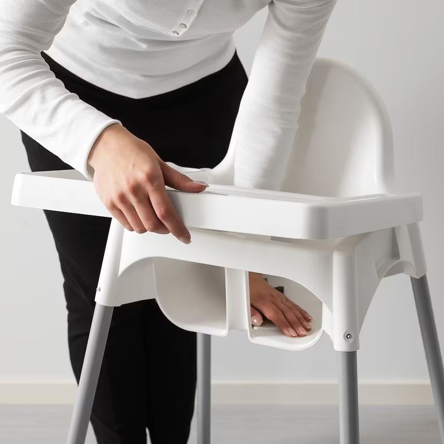 Ikea ANTILOP Mama Sandalyesi Tepsili Beyaz 90 Cm Ikea ANTILOP Mama Sandalyesi Tepsili Beyaz 90 Cm
