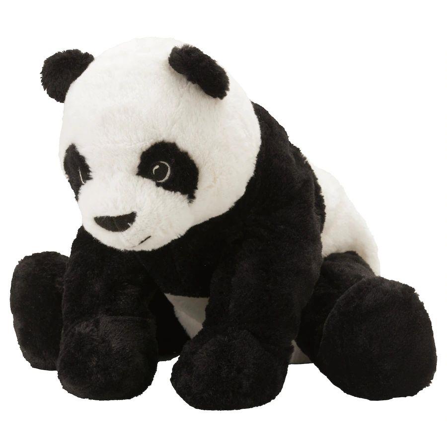 İkea Kramıg Yumuşak Oyuncak Panda Beyaz Siyah 30 cm İkea Kramıg Yumuşak Oyuncak Panda Beyaz Siyah 30 cm