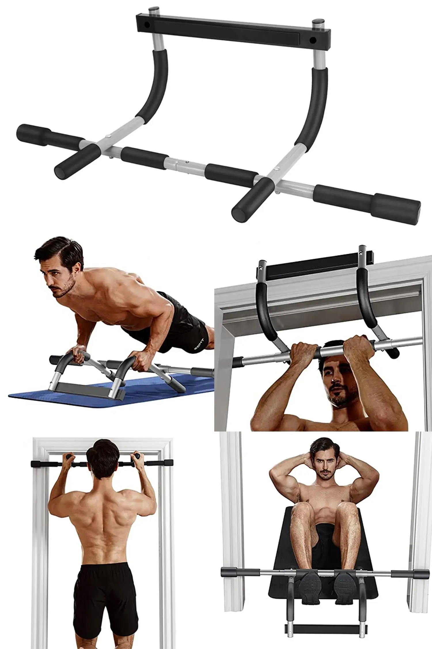 Kapı Barfiksi Çok Fonksiyonlu Mekik Şınav Barfix Aleti Demiri Çubuğu Chin Up Pull Up Demiri 
