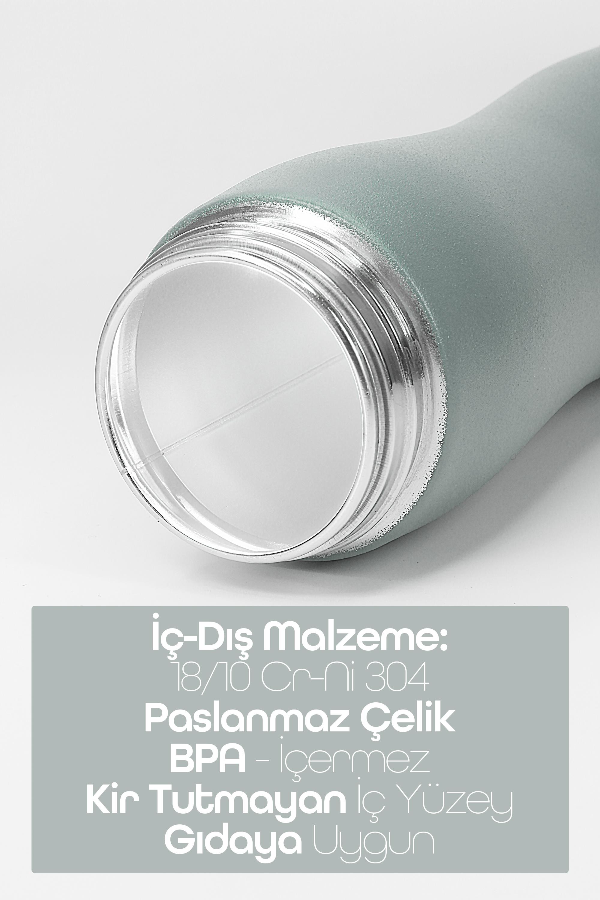 Komple Paslanmaz Çelik Matara Pipetli Mat Renk Spor Matarası Suluğu 304 Çelik Suluk Füme 1158 Komple Paslanmaz Çelik Matara Pipetli Mat Renk Spor Matarası Suluğu 304 Çelik Suluk Füme 1158