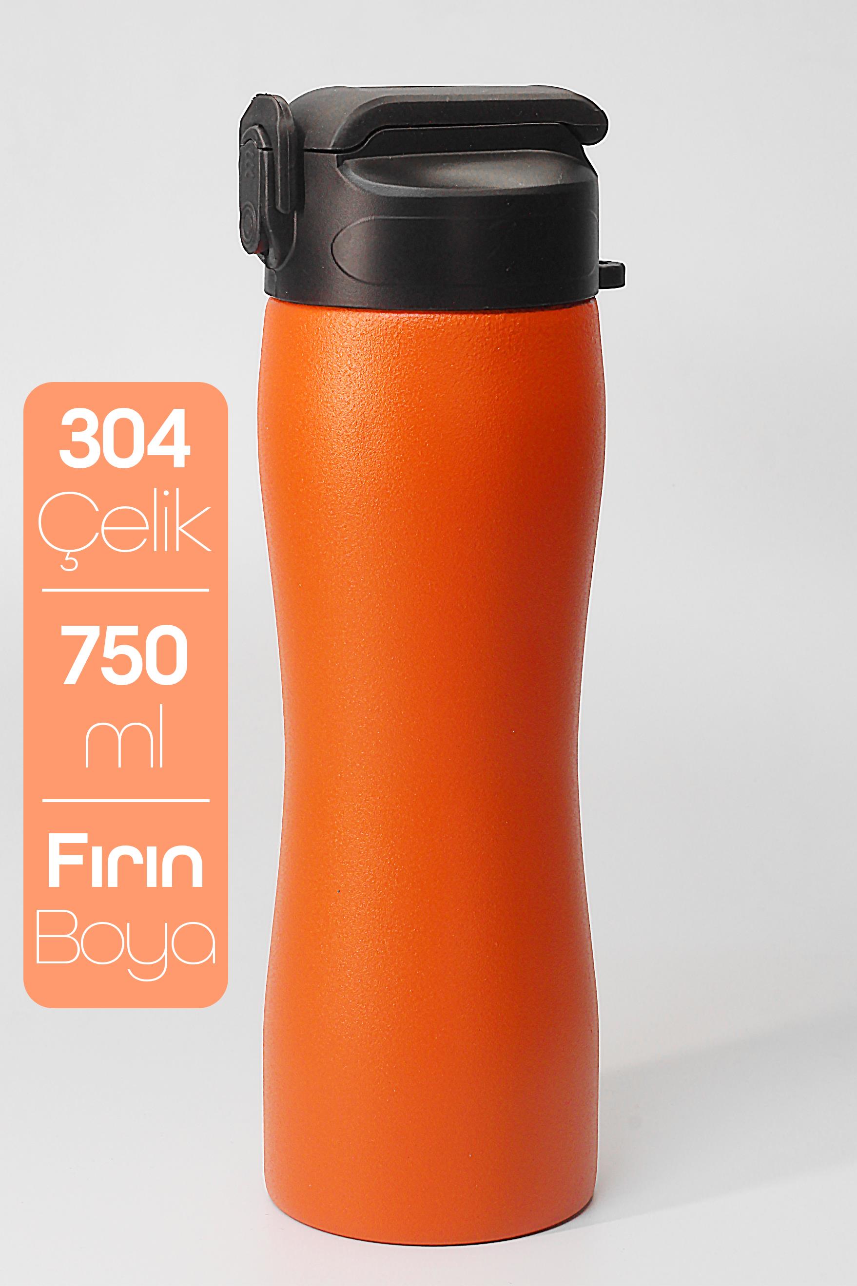 Komple Paslanmaz Çelik Matara Pipetli Mat Renk Spor Matarası Suluğu 304 Çelik Suluk Turuncu 1158 Komple Paslanmaz Çelik Matara Pipetli Mat Renk Spor Matarası Suluğu 304 Çelik Suluk Turuncu 1158