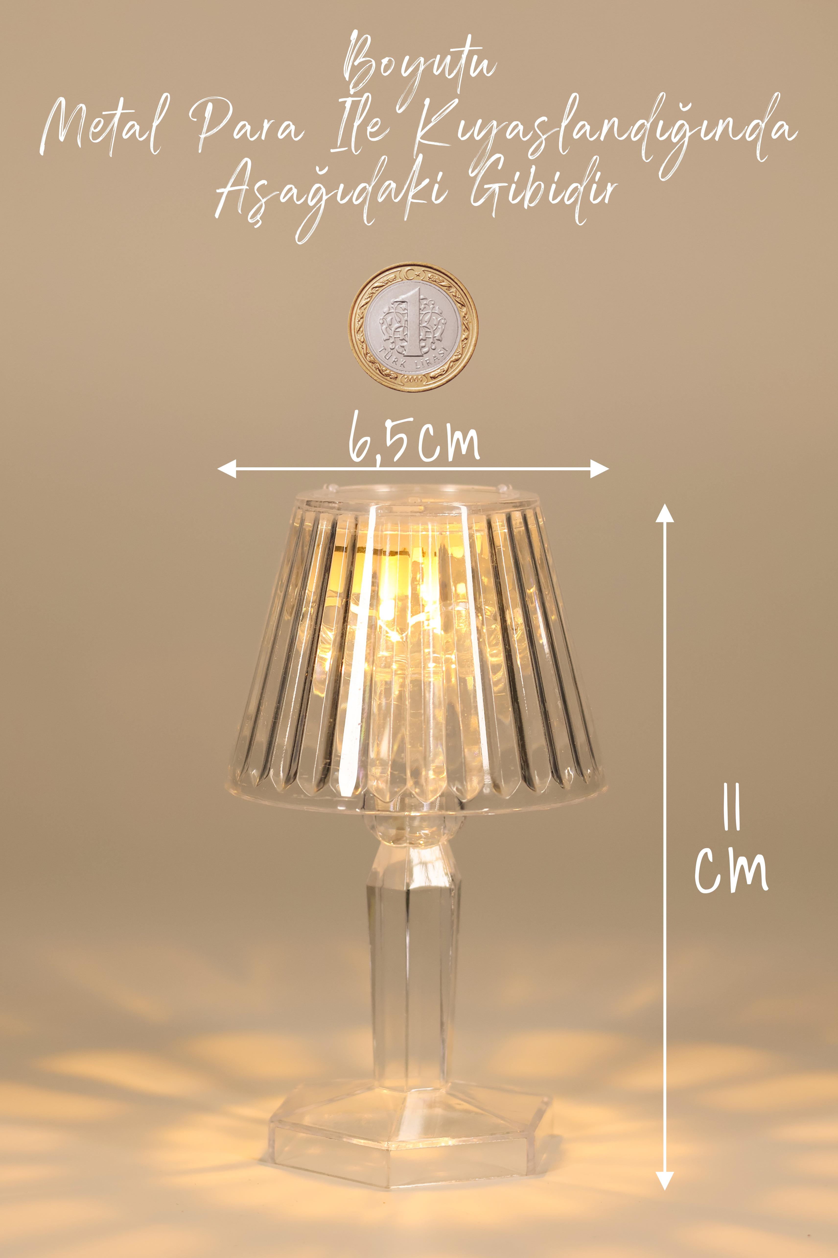 Led Mum Kristal Tip Pil Dahil LEDli Dumansız Alev Yapay Dekoratif Mum Dekor Işığı Şeffaf PR288 Led Mum Kristal Tip Pil Dahil LEDli Dumansız Alev Yapay Dekoratif Mum Dekor Işığı Şeffaf PR288