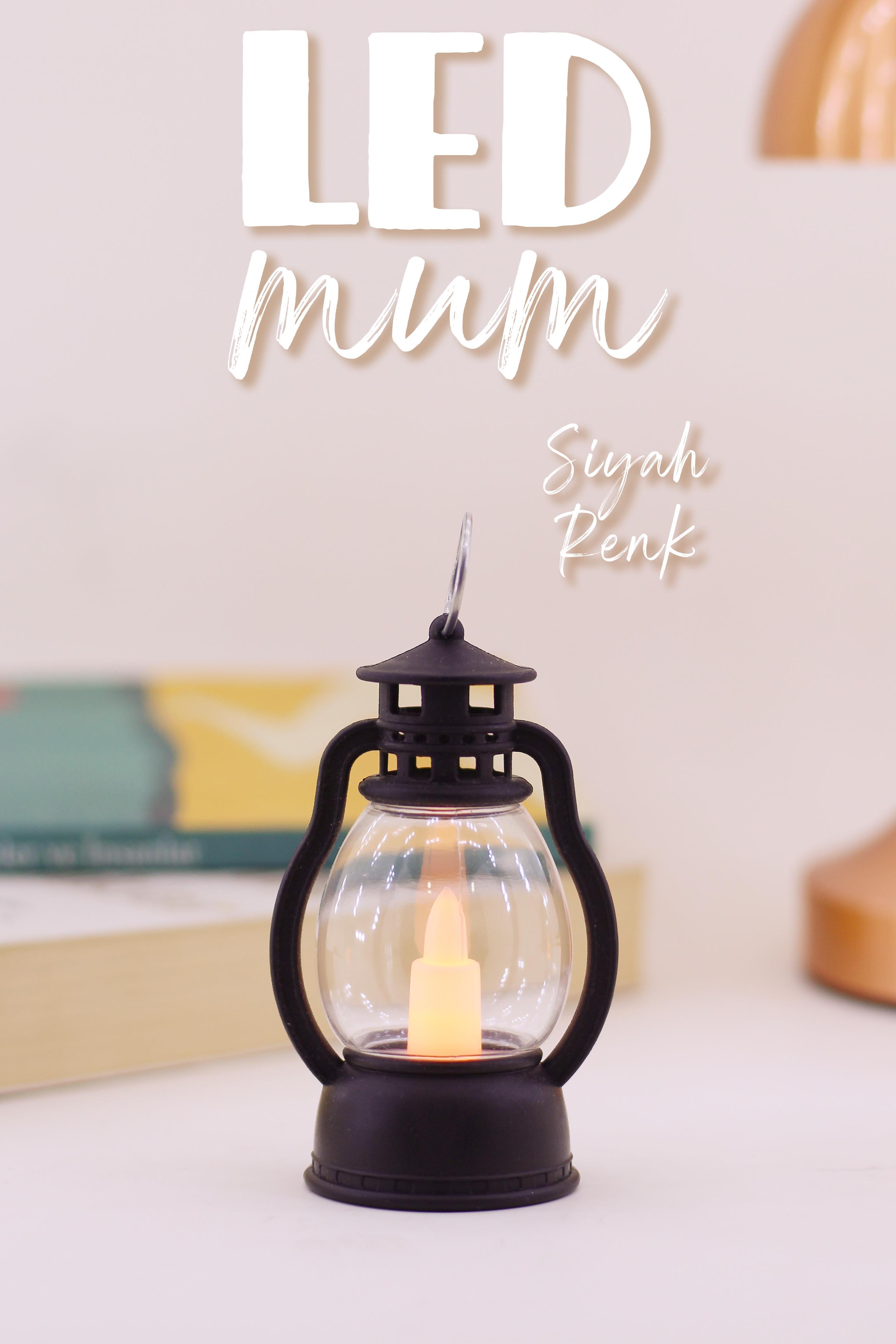 Led Mum Mini Kamp Tipi Pil Dahil Dumansız Alev Ledli Yapay Dekoratif Mum Dekor Işığı SİYAH PT430 Led Mum Mini Kamp Tipi Pil Dahil Dumansız Alev Ledli Yapay Dekoratif Mum Dekor Işığı SİYAH PT430