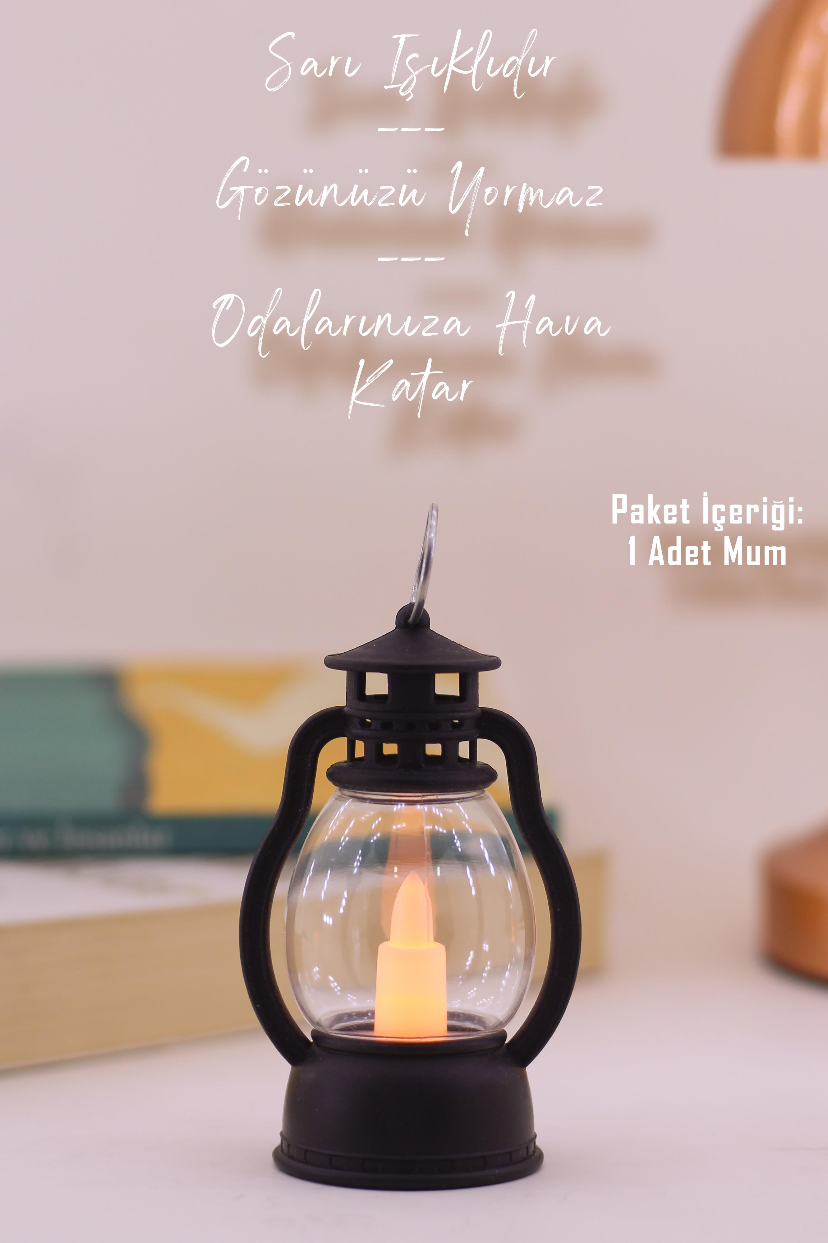 Led Mum Mini Kamp Tipi Pil Dahil Dumansız Alev Ledli Yapay Dekoratif Mum Dekor Işığı SİYAH PT430 Led Mum Mini Kamp Tipi Pil Dahil Dumansız Alev Ledli Yapay Dekoratif Mum Dekor Işığı SİYAH PT430
