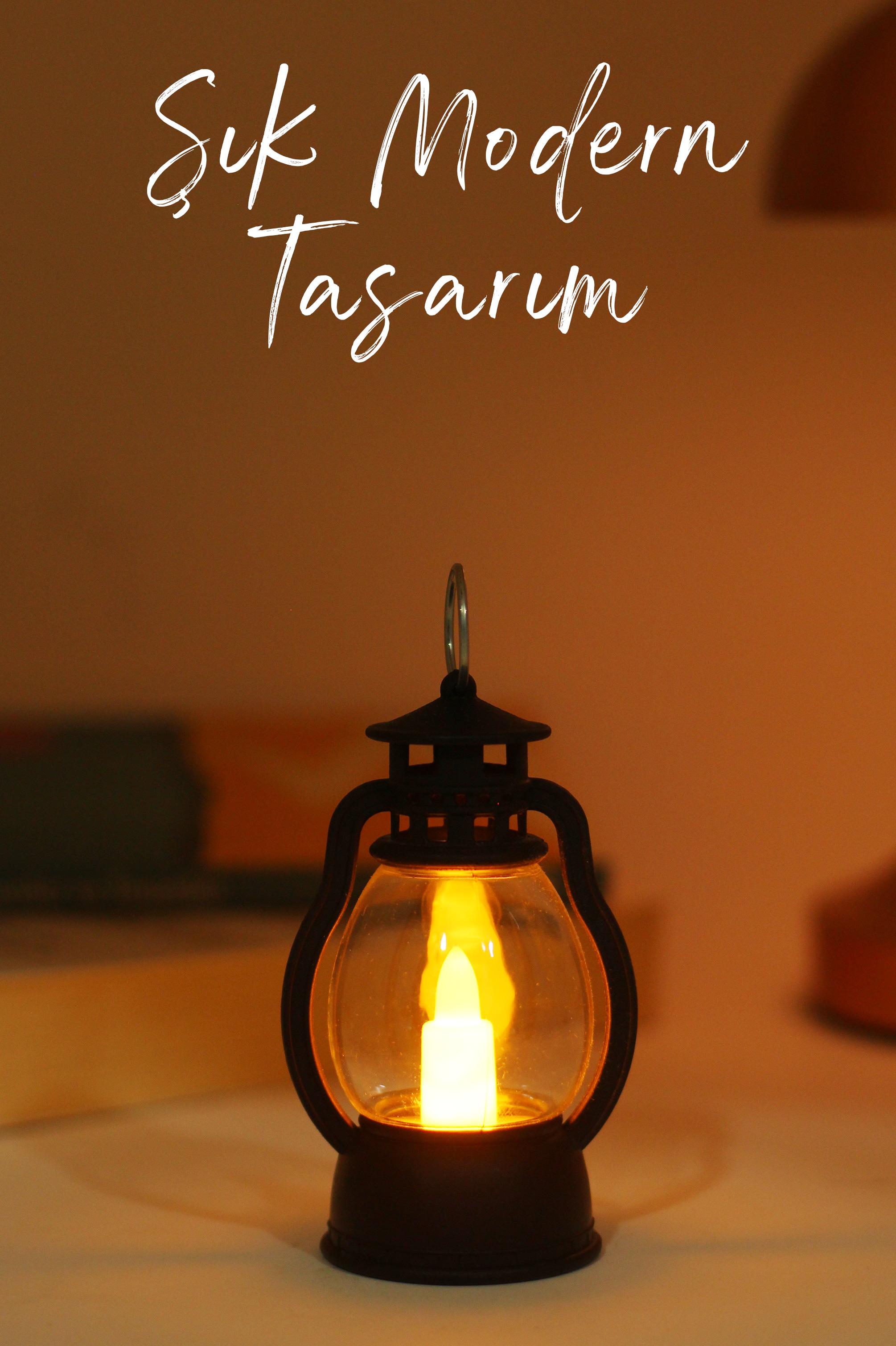 Led Mum Mini Kamp Tipi Pil Dahil Dumansız Alev Ledli Yapay Dekoratif Mum Dekor Işığı SİYAH PT430 Led Mum Mini Kamp Tipi Pil Dahil Dumansız Alev Ledli Yapay Dekoratif Mum Dekor Işığı SİYAH PT430
