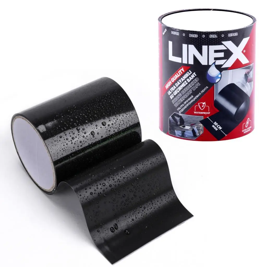 Linex Su Geçirmez Sızdırmaz Boru Tamir Yama Bant 10cm x 1.5 Metre