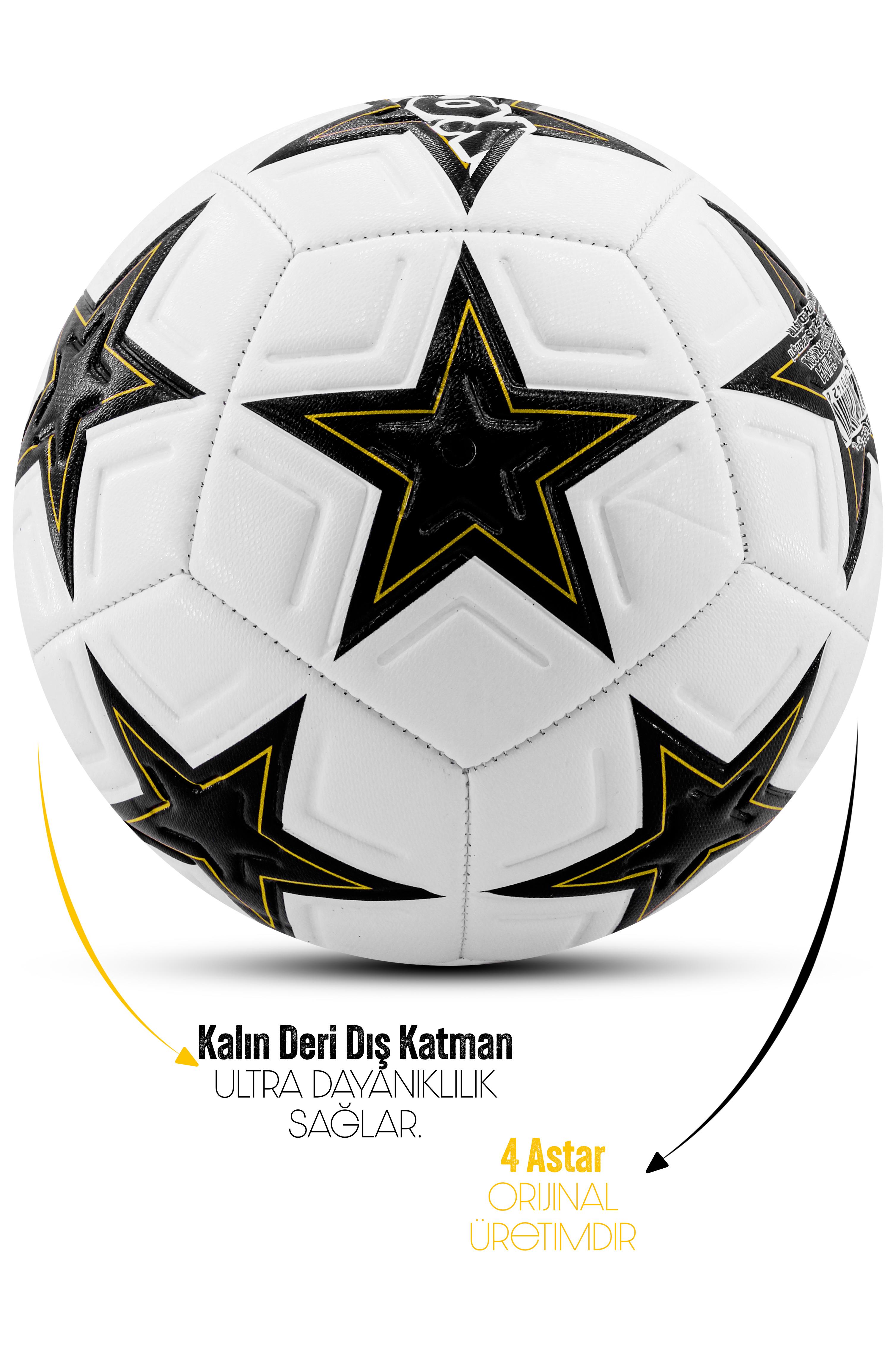 Telvesse Futbol Topu Şampiyonlar Ligi Pompalı Set Dayanıklı Sert Zemin Halı Saha Futbol Topu 341 Telvesse Futbol Topu Şampiyonlar Ligi Pompalı Set Dayanıklı Sert Zemin Halı Saha Futbol Topu 341