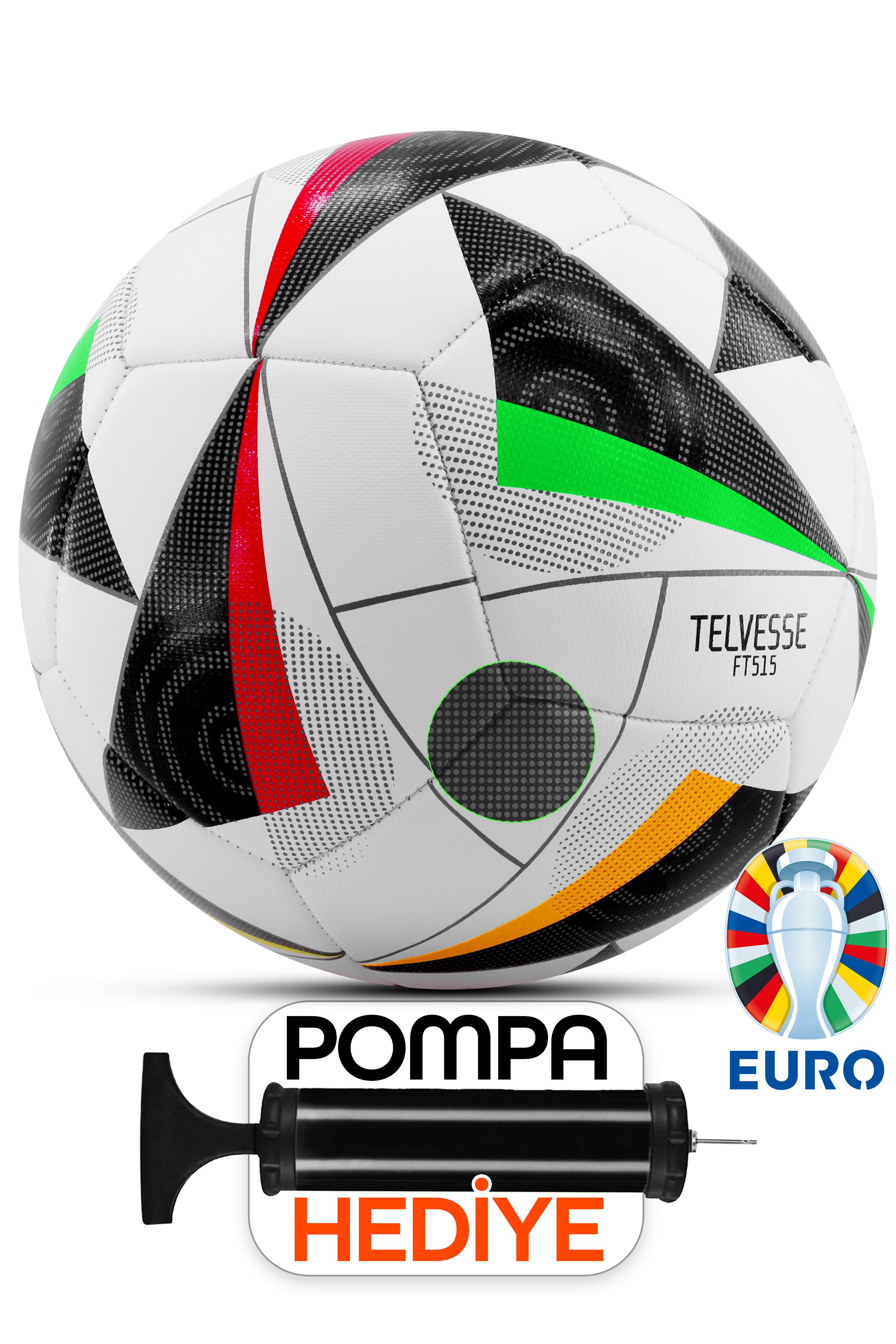 Telvesse Futbol Topu Yeni 2025 Avrupa Pompalı Sert Zemin Halı Saha Futbol Topu No:5 FT515 Telvesse Futbol Topu Yeni 2025 Avrupa Pompalı Sert Zemin Halı Saha Futbol Topu No:5 FT515
