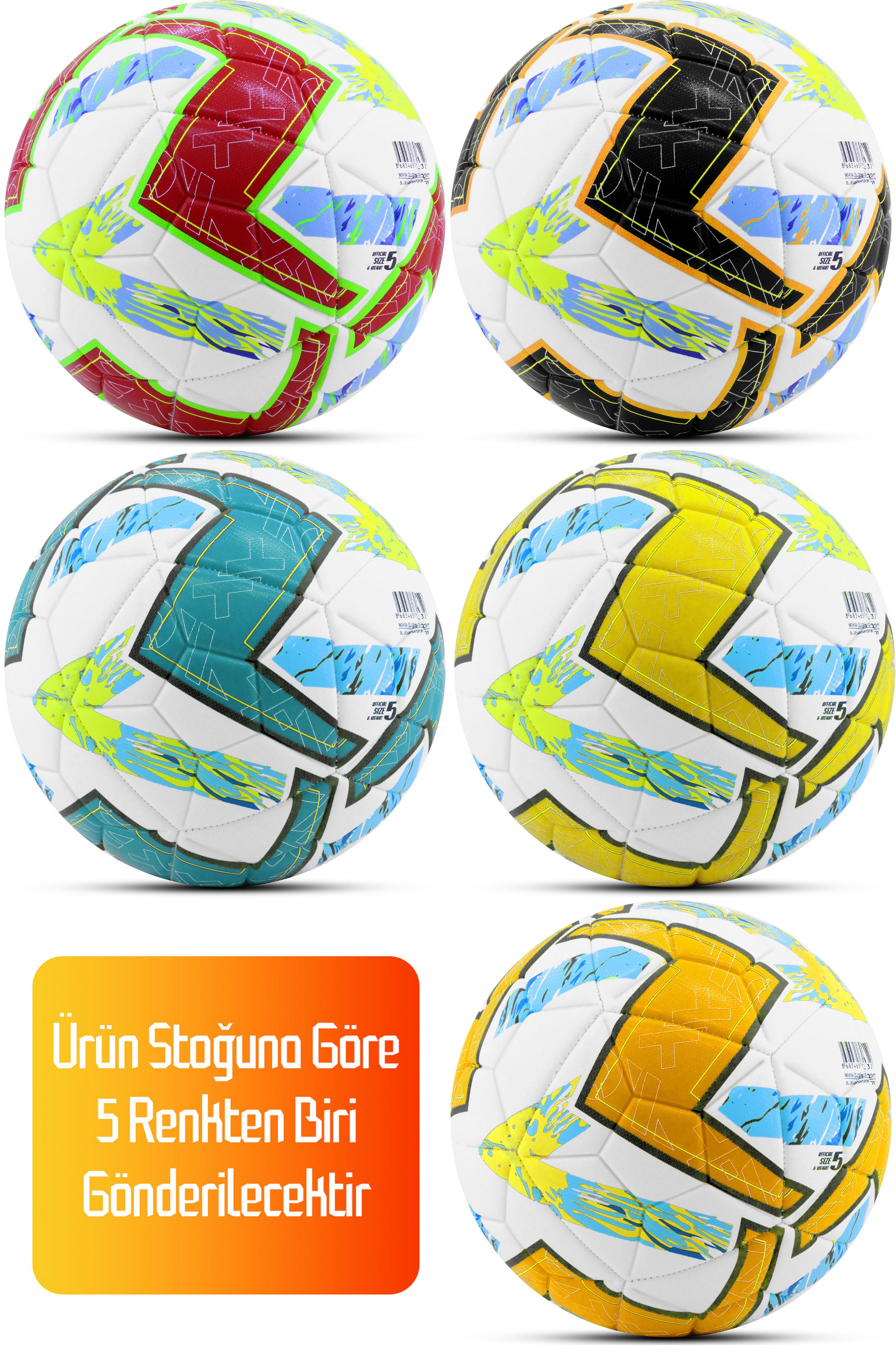 Telvesse Orijinal Futbol Topu Lightning Pompalı Sert Zemin Halı Saha Futbol Topu Hibrit No:5 Telvesse Orijinal Futbol Topu Lightning Pompalı Sert Zemin Halı Saha Futbol Topu Hibrit No:5